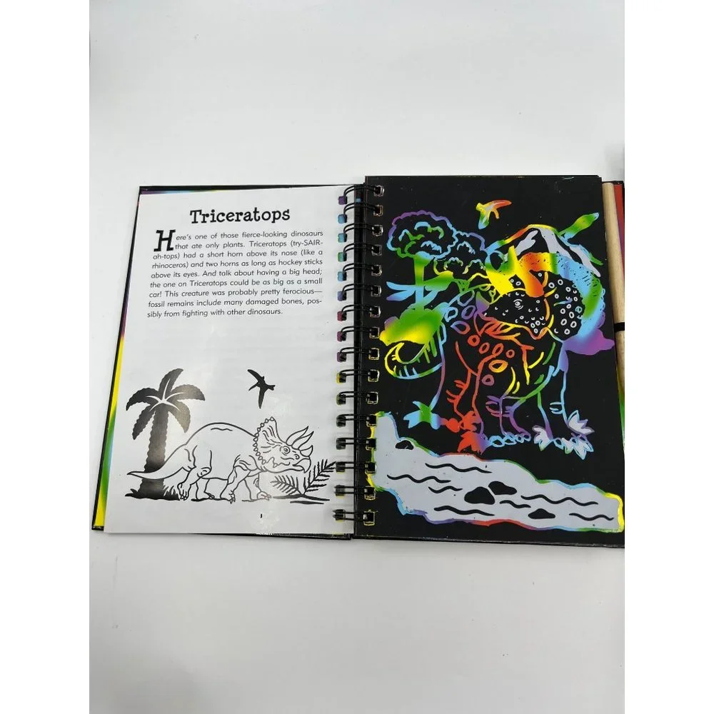 Scratch & Sketch Dinosaur Bundle of Two